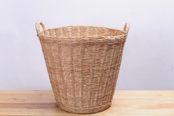 Secondhand 90% New Natural Wicker Basket (Tall)
